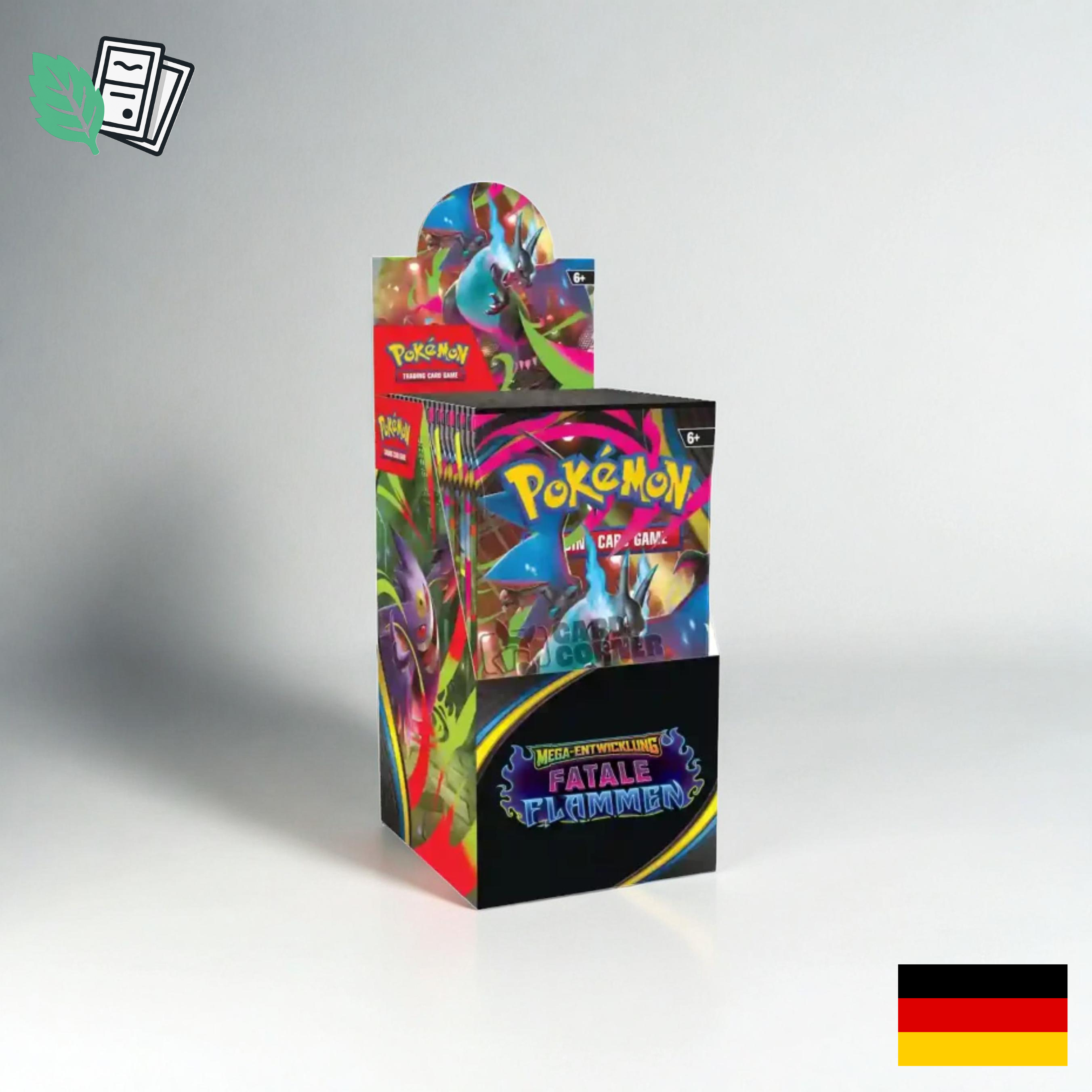 Pokemon 18er Booster Display Fatale Flammen