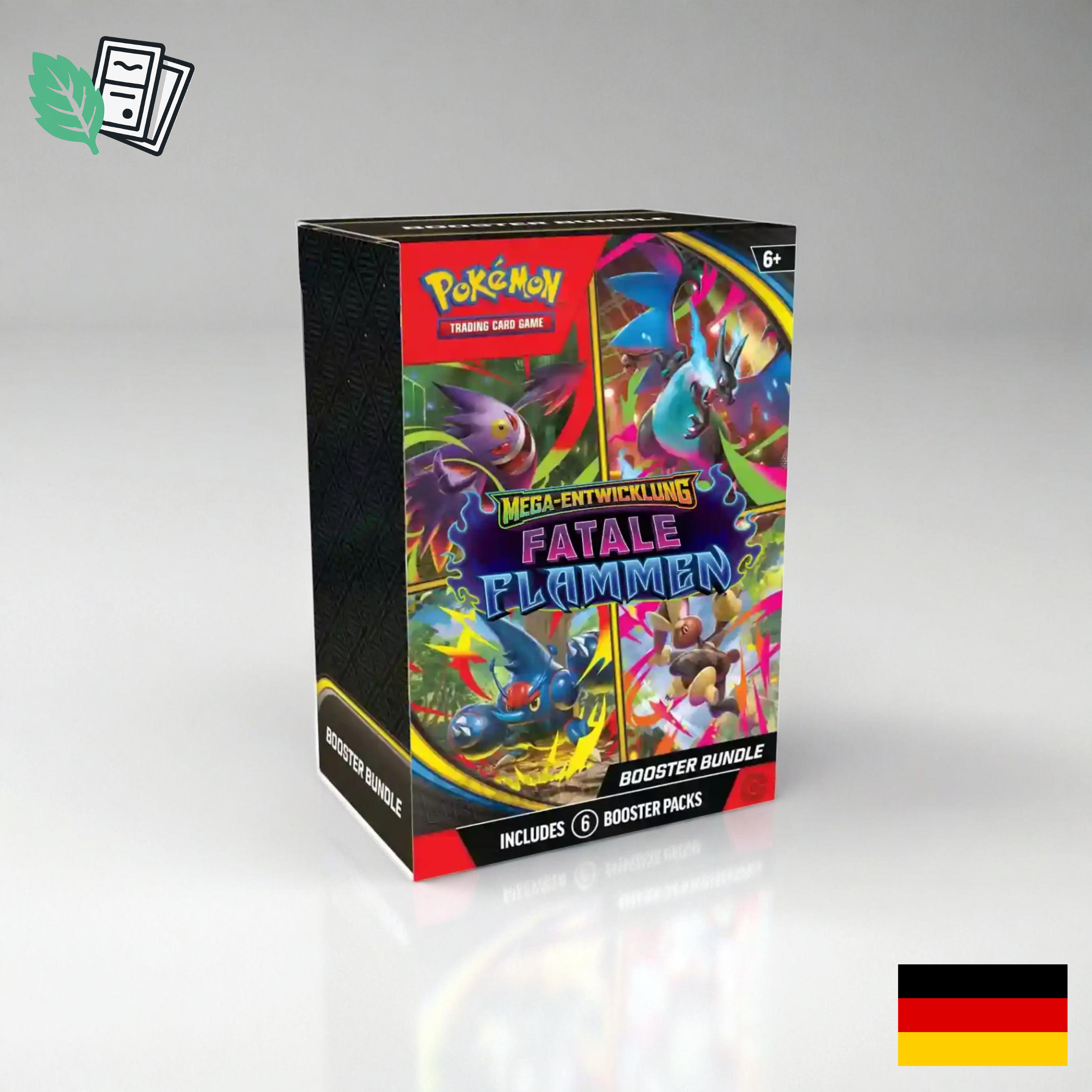 Pokemon 6er Booster Bundle Fatale Flammen