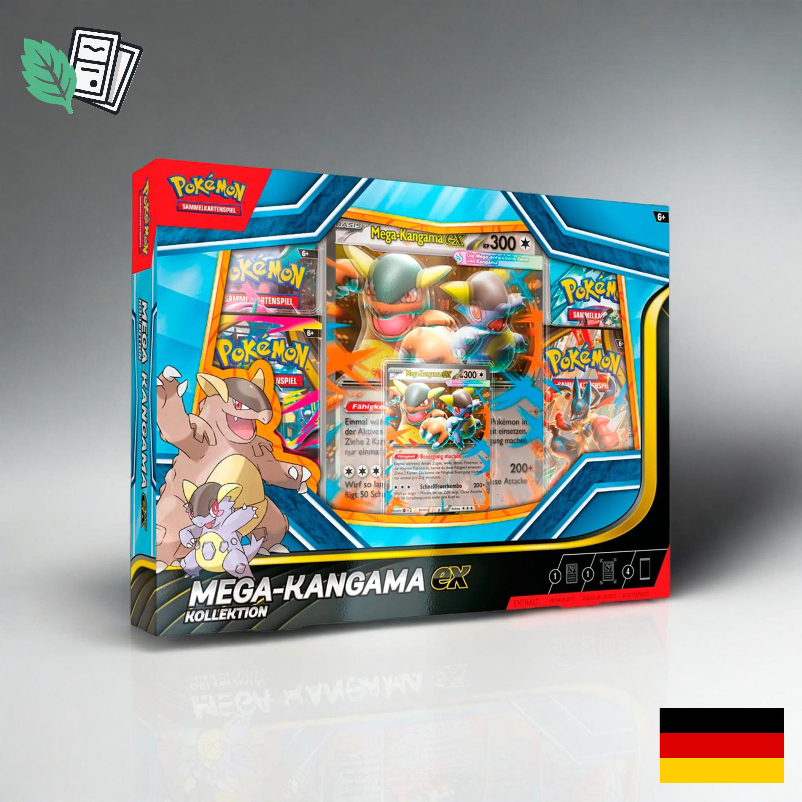 Pokemon Mega Kangama ex Kollektion